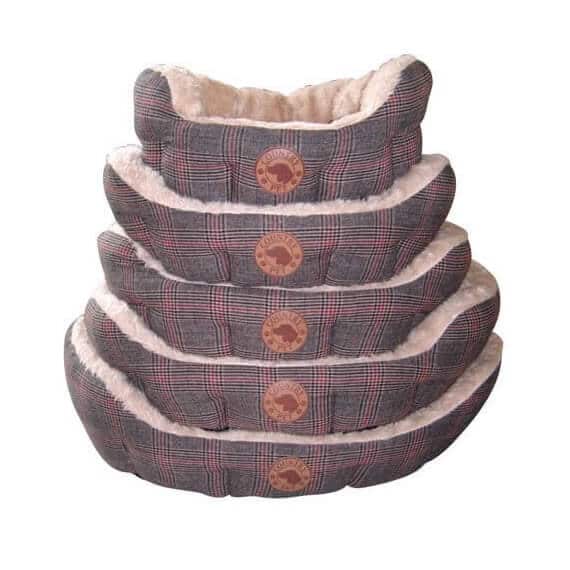 Country Pet Luxury Tweed Dog Bed