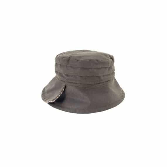 Heather ladies Ruched wax hat