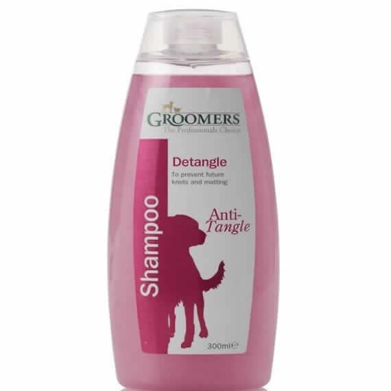groomers no knots dog shampoo