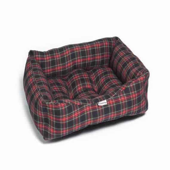 Tartan Dog Bed Country Style