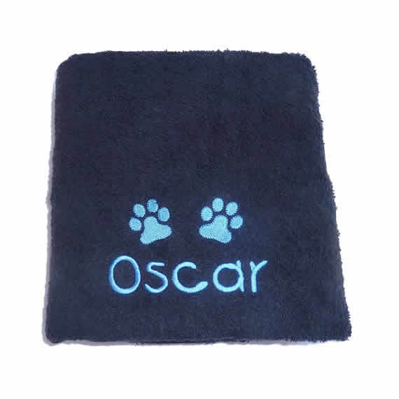 Personalised Dog Drying Towel