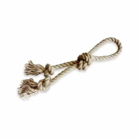 Braided Dog Rope Chain Toy