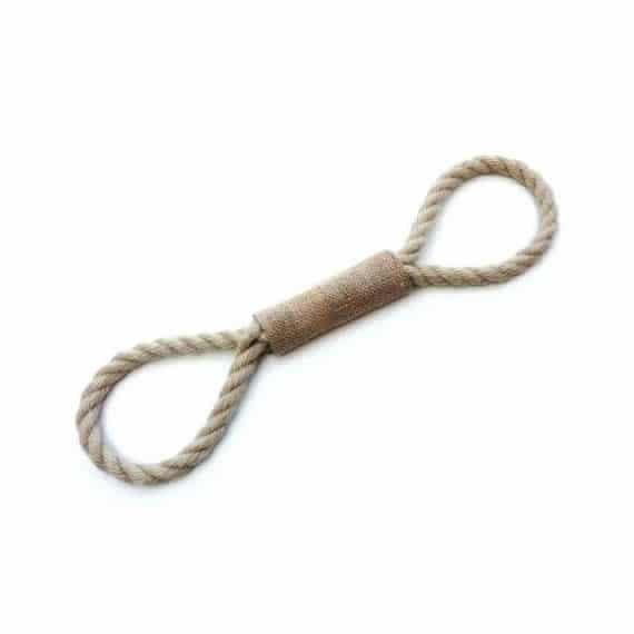 Braided Dog Rope Chain Toy