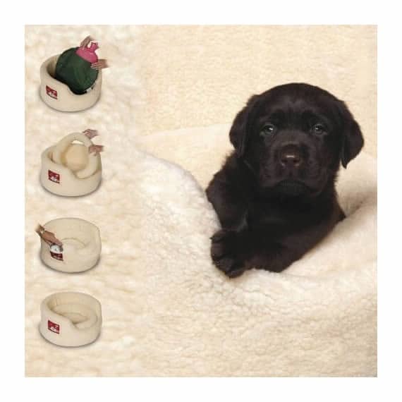 Puppies First Bed – Soft Round Puppy Bed