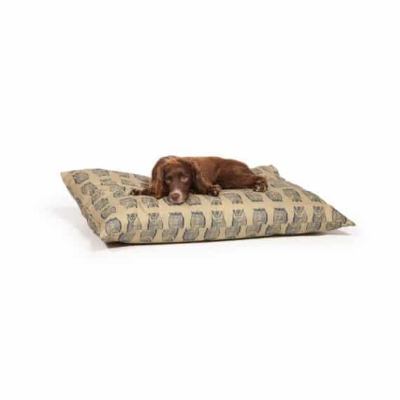 Animal Printed Woodland Danish Design Dog Couches | Luxury Dog Beds