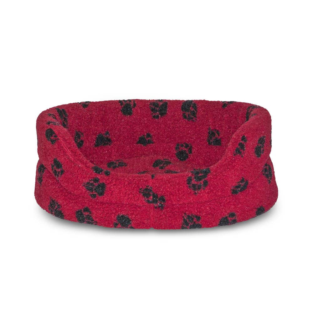 Fleece Red Slumber Bed – Danish Design Dog Beds