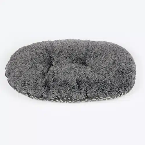 Luxury Sherpa Grey Fleece Dog Mattress – Danish Design Dog Bed