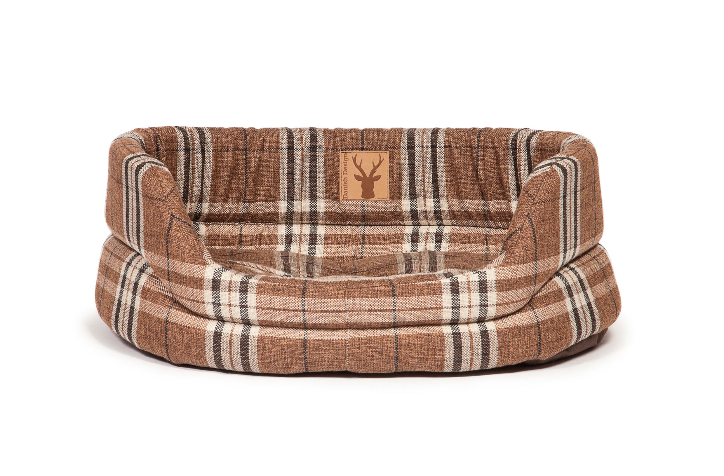 wraparound truffle newton slumber dog bed