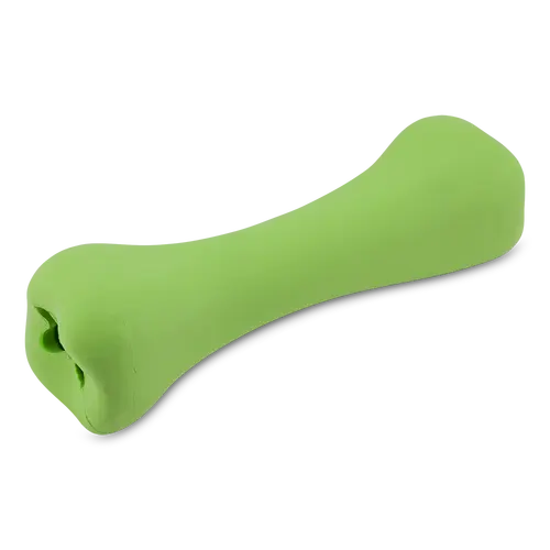 Green Beco Treat Bone | Natural Rubber Dog Toy