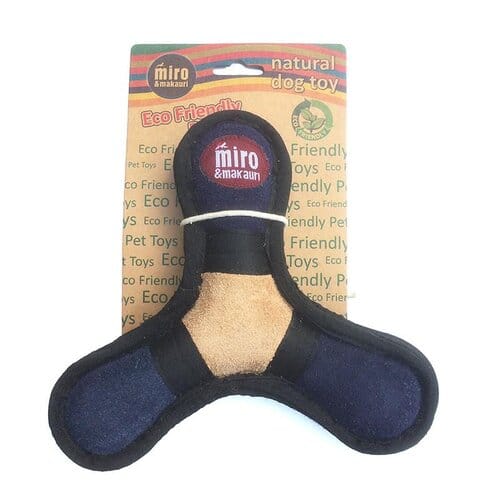 Tuff chucker chew dog toy blue