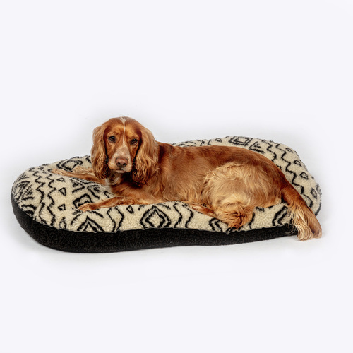 Luxury Sherpa Beige Fleece Dog Mattress – Danish Design Dog Bed