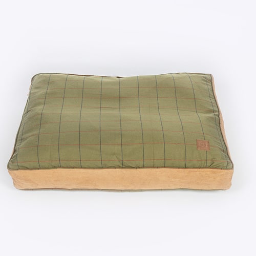 Green Tweed Mattress Duvet | Danish Design Dog Bed 