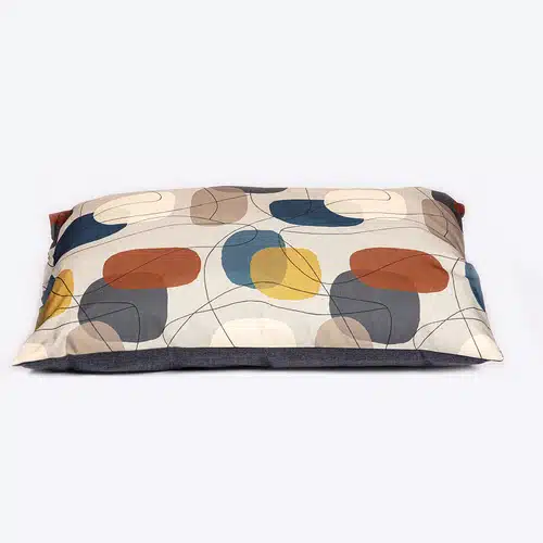 Colour Block Dark Grey reversible mattress duvet danish design