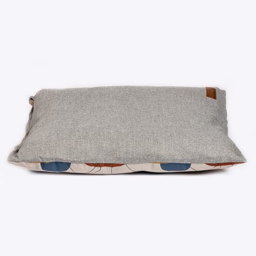Colour Block Light Grey Mattress Duvet | Danish Design Dog Bed