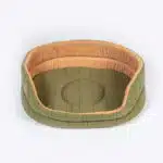 Green Tweed High Sided Basket Slumber | Danish Design Dog Bed 